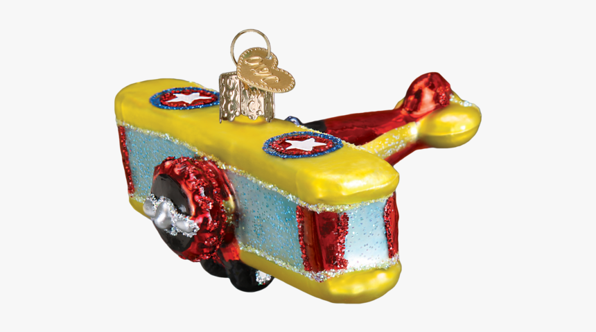 Biplane Ornament - Old World Christmas, HD Png Download