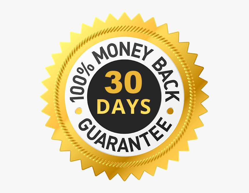 We Back All Of Our Orders With A 100% Money Back Guarantee - Circle, HD Png Download