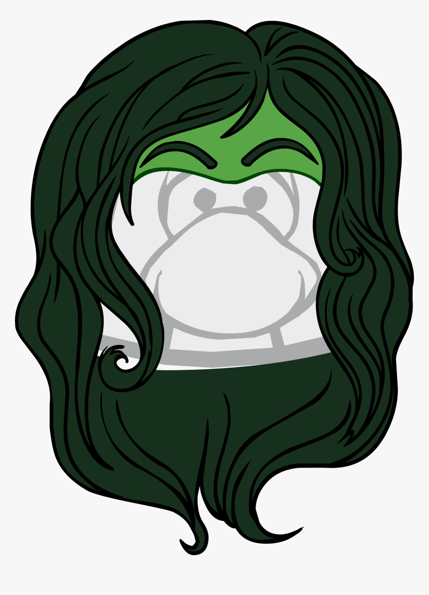 The She Hulk Club Penguin Wiki Fandom Powered By Wikia - She-hulk, HD Png Download