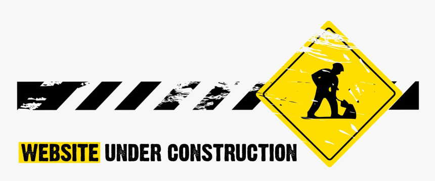 Construction Sign Png File - Under Construction Image Hd, Transparent Png