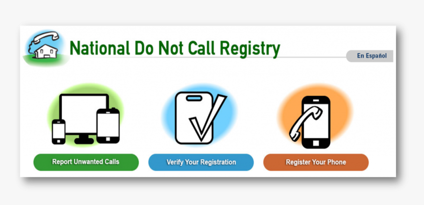 Do Not Call Registry Opt Out, HD Png Download
