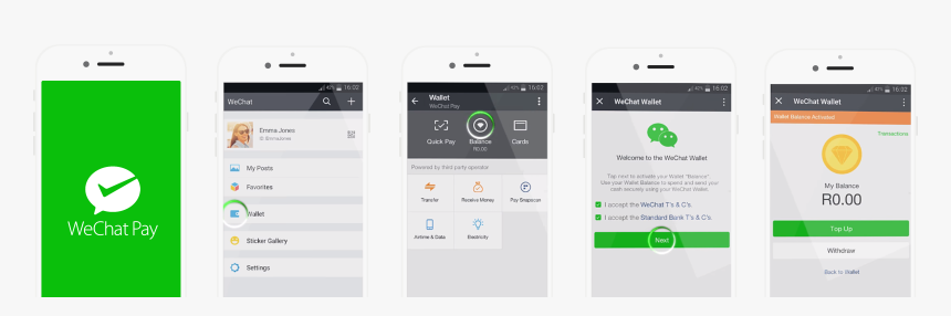 Download Wechat And Set Up Your Profile - Iphone, HD Png Download