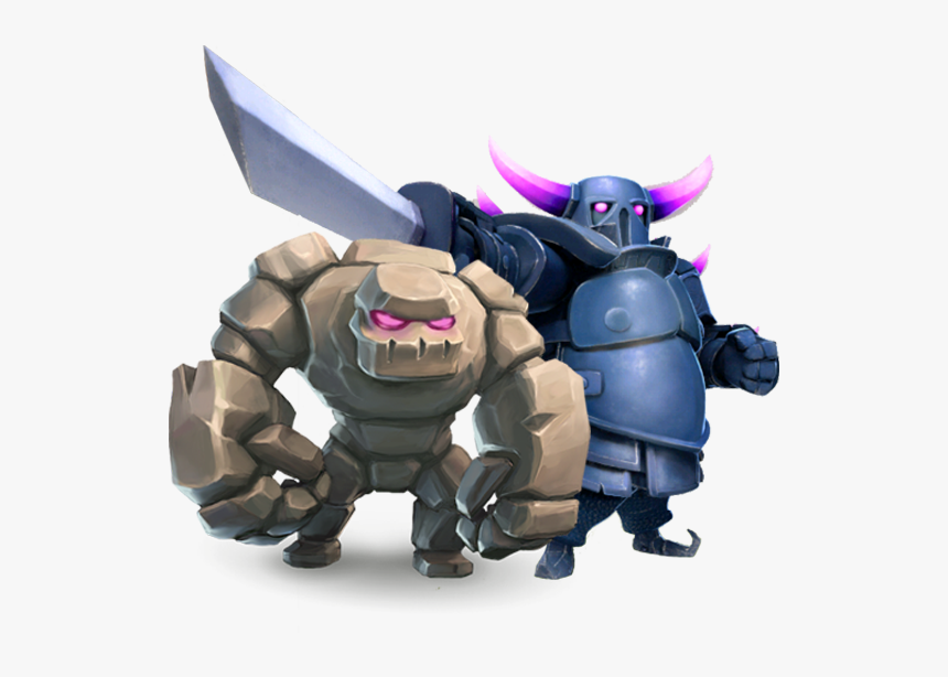 Clash Royale Cartas Golem, HD Png Download