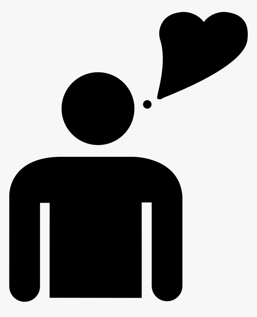 Man Thinking About Love - Una Persona Pensando En El Amor, HD Png Download