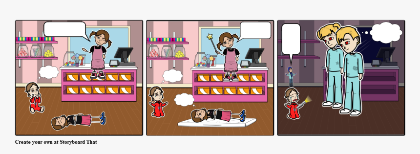 Girl Buying Chocolate Cartoon, HD Png Download