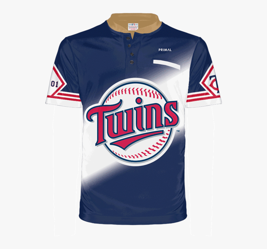 Minnesota Twins Men S Henley - Minnesota Twins, HD Png Download