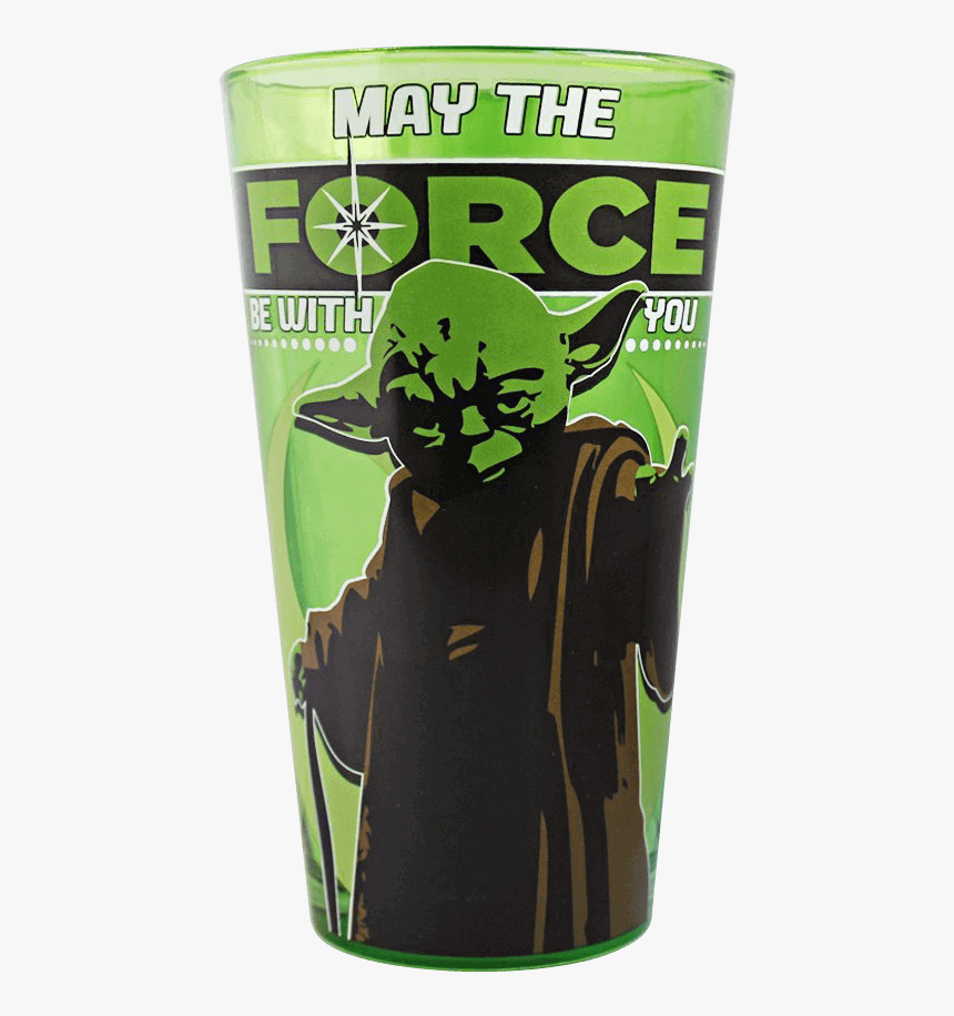 Star Wars Yoda Pub Glass - Yoda, HD Png Download