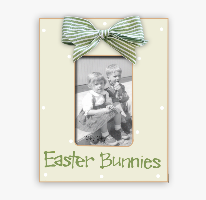 Easter Bunnies Leaf - Picture Frame, HD Png Download