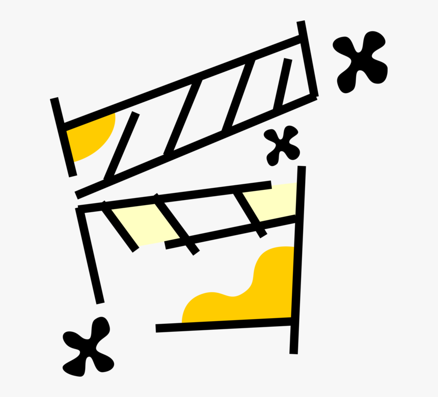 Vector Illustration Of Filmmaking And Video Production - Illustration, HD Png Download