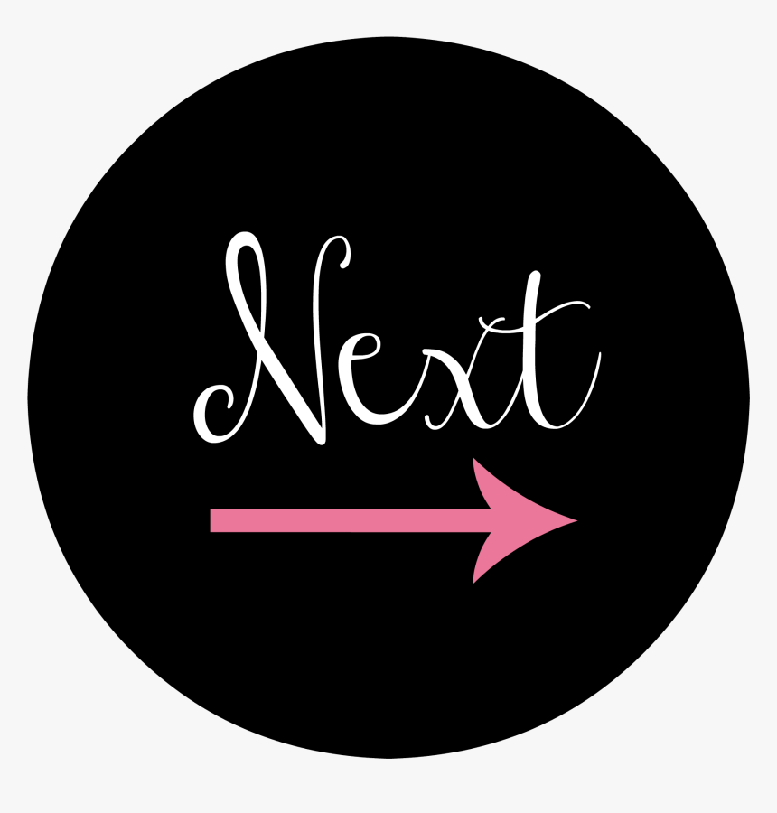 Midnight Inklings Team Blog Hop Next Button - Circle, HD Png Download