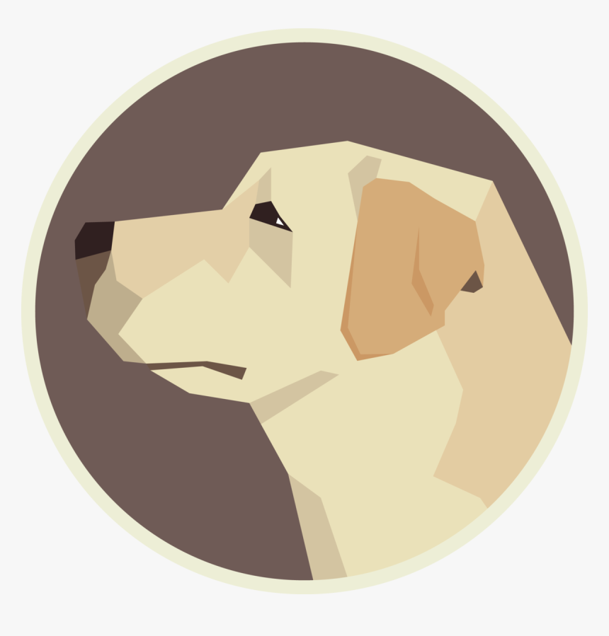 Labrador Retriever Geometric, HD Png Download