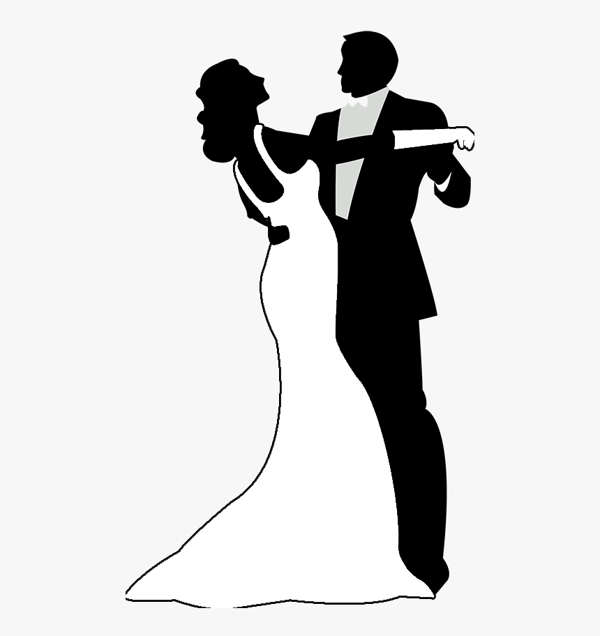 Silhouette Ball Dance Clipart, HD Png Download