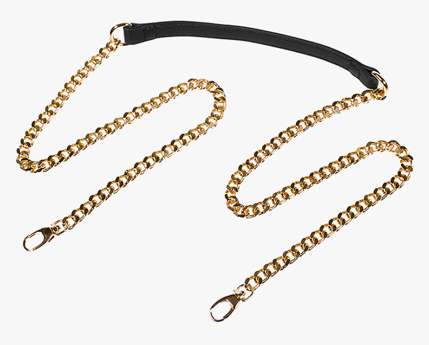 Strap 3 Chain And Pu Strap - Chain, HD Png Download