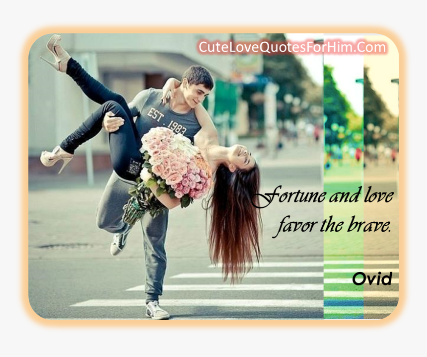 Love Quotes For Him - Cute Moments Of Love, HD Png Download