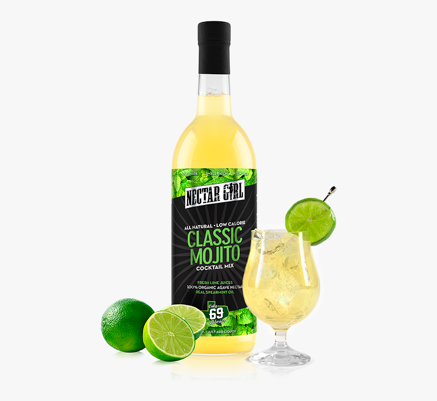 Nectar Girl Mojito Cocktail Mix - Lime, HD Png Download