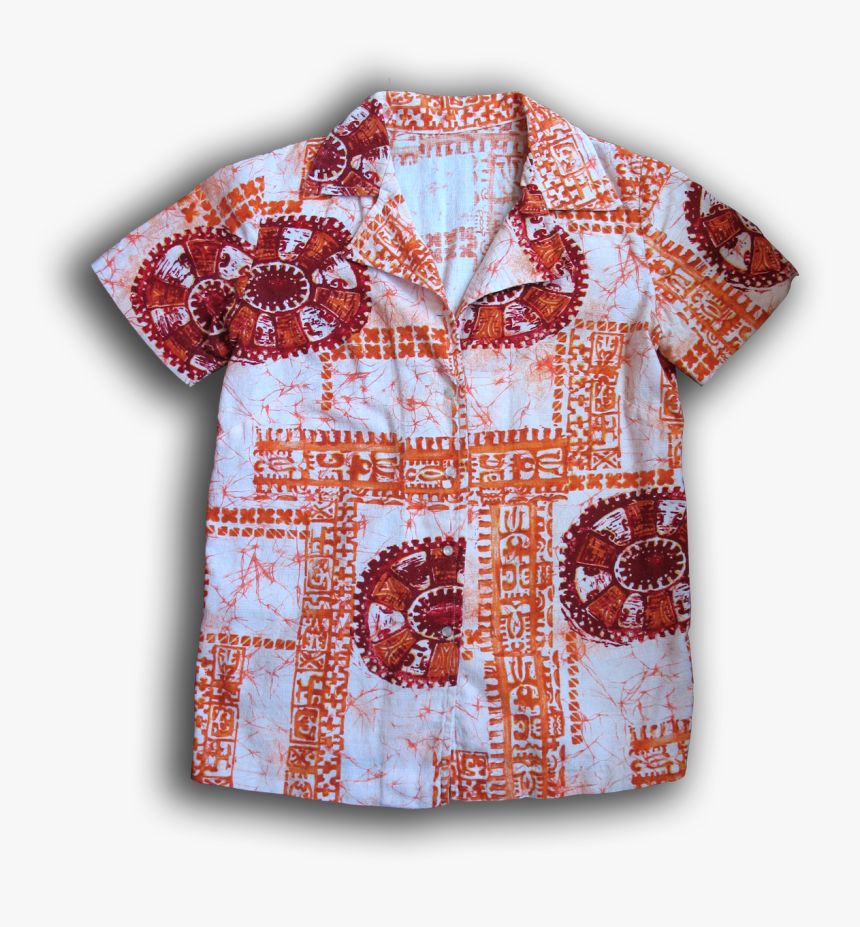 Vintage Aloha Shirt Crop - Vintage Shirt Png, Transparent Png