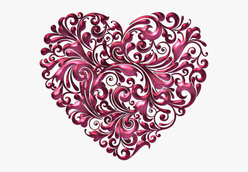 Coeur Clip Art Fancy Red Hearts Hd Png Download Transparent Png Image Pngitem