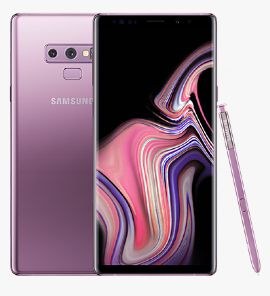 New Samsung Galaxy Note 9 Lavender Purple Sm-n960f - Samsung Galaxy Note 9 Purple, HD Png Download