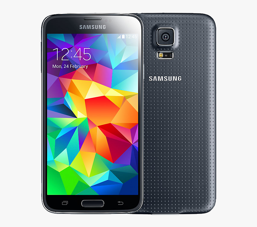 Samsung Galaxy S5 G900 Black, HD Png Download