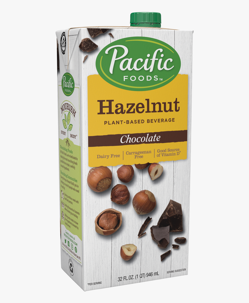 Pacific Foods Hazelnut Milk, HD Png Download