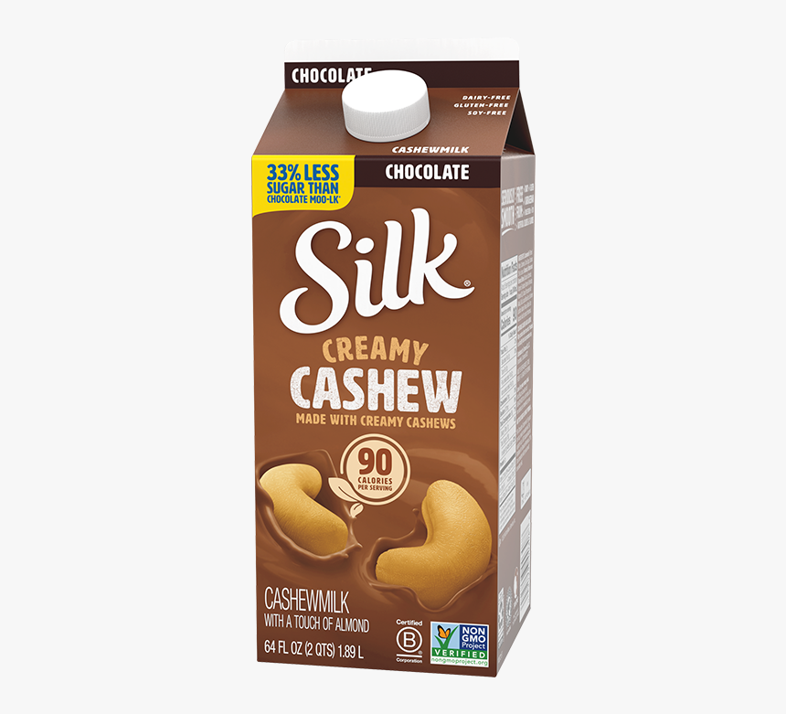 Silk Chocolate Cashewmilk - Chocolate, HD Png Download