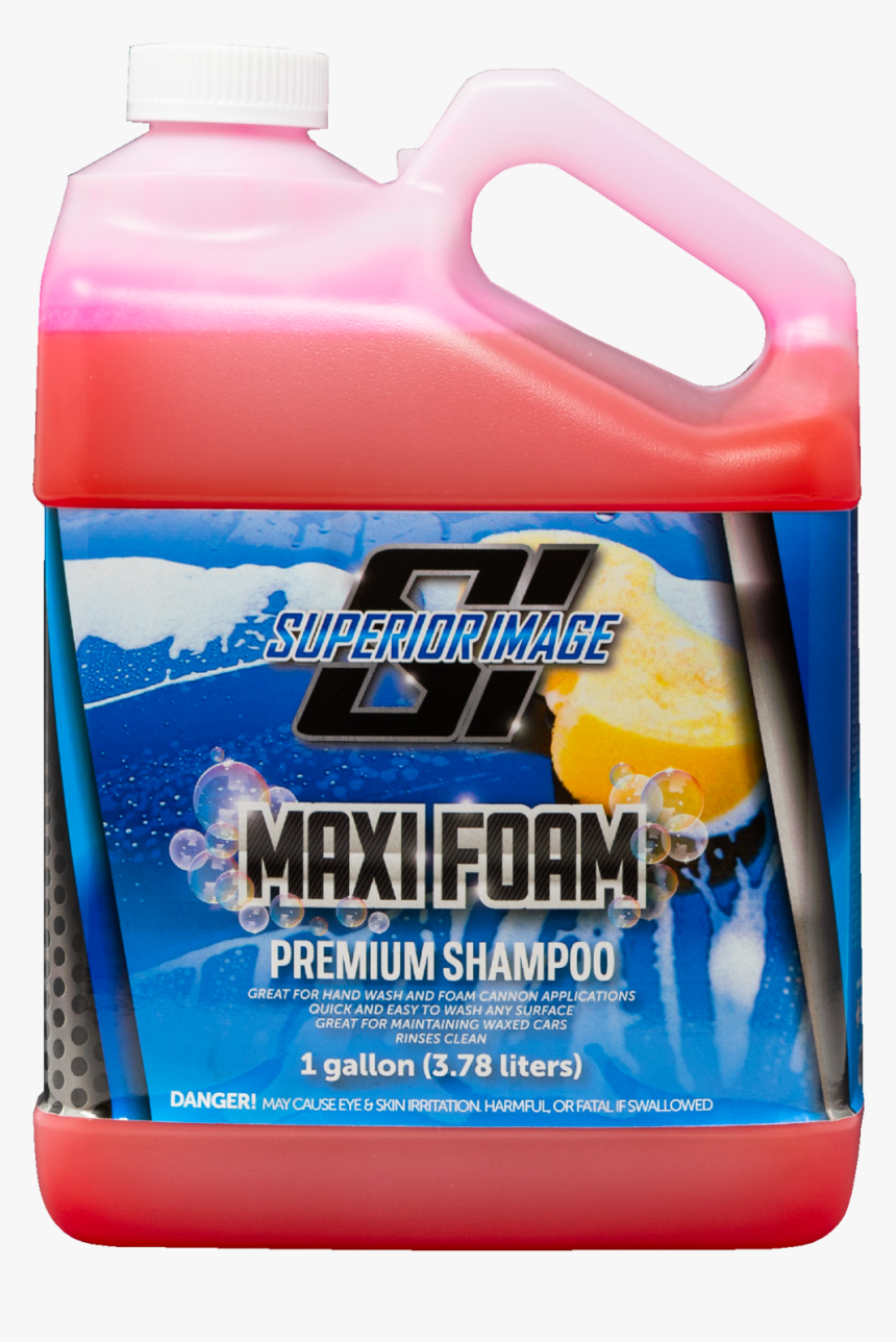 Maxi Foam Car Wash Shampoo - Bottle, HD Png Download