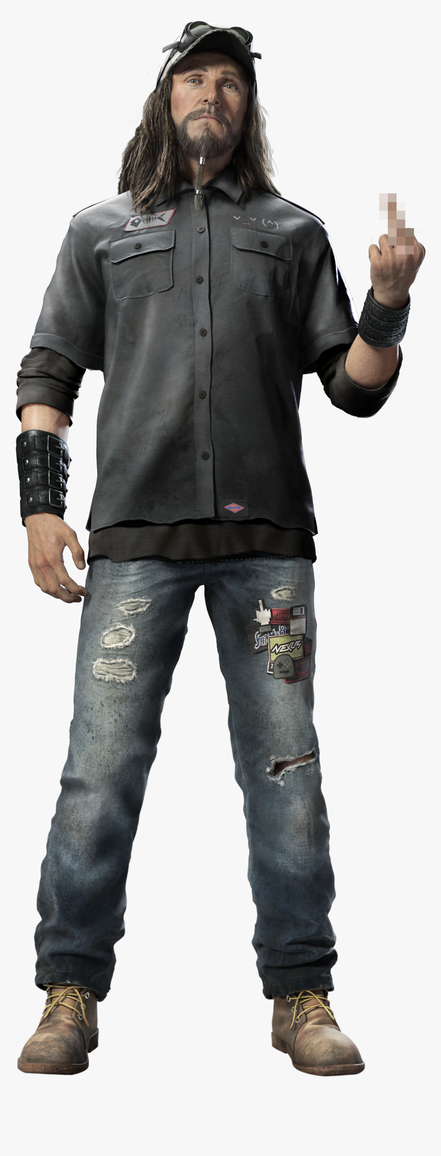 T-bone , Watch Dogs - T Bone Watch Dogs, HD Png Download