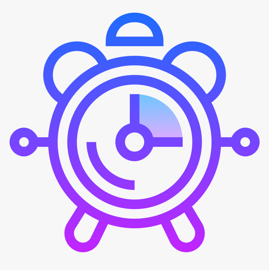 Alarm Clock Icon - Dart Board Vector, HD Png Download