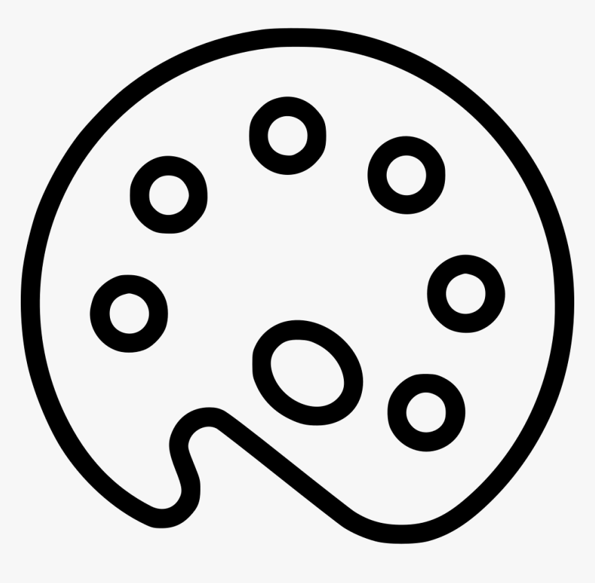 Palette Artist Color Colors Mixer Tool - Circle, HD Png Download