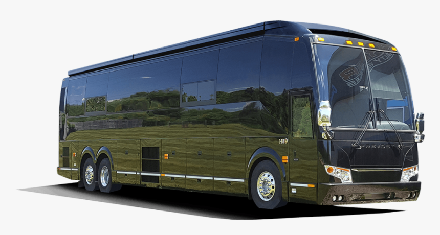 56 Passenger Bus Rental Houston, Limo, Party, Shuttle, - Custom Prevost Bus, HD Png Download