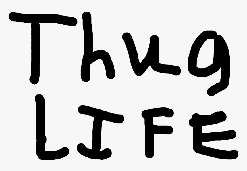 Transparent Thug Life Png Transparent, Png Download