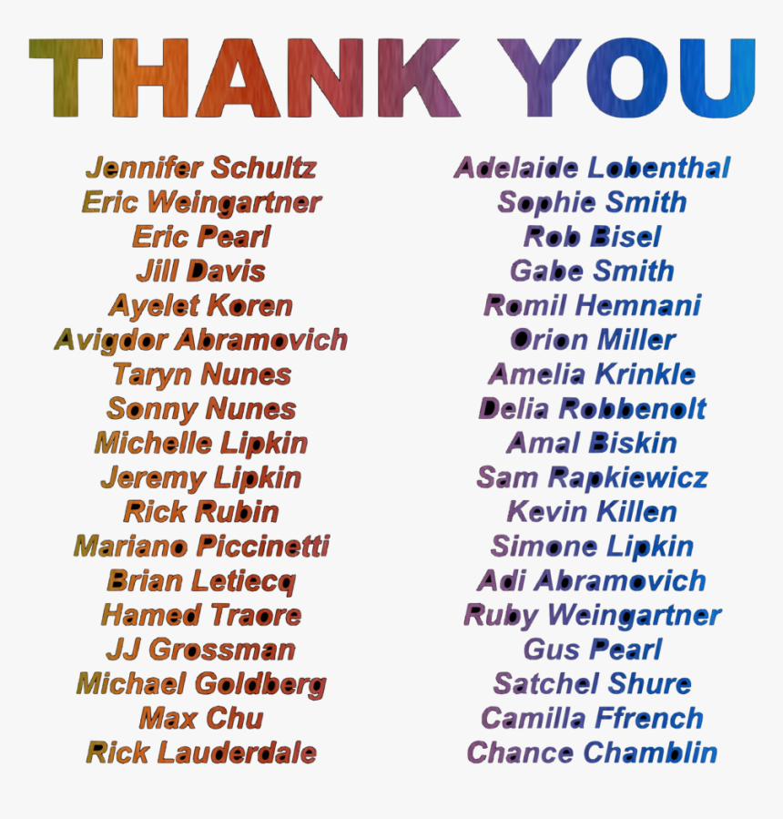 Thank You - Jordin Tootoo, HD Png Download