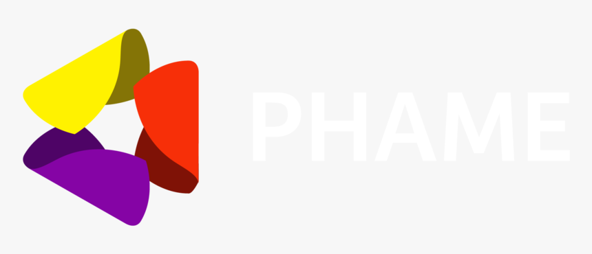 Horizontal Color Logo White Text - Phame Academy, HD Png Download