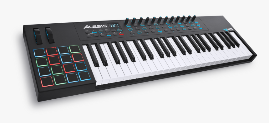 Alesis Vi49 Advanced 49-key Usb/midi Keyboard Controller - Midi Keyboard Png, Transparent Png