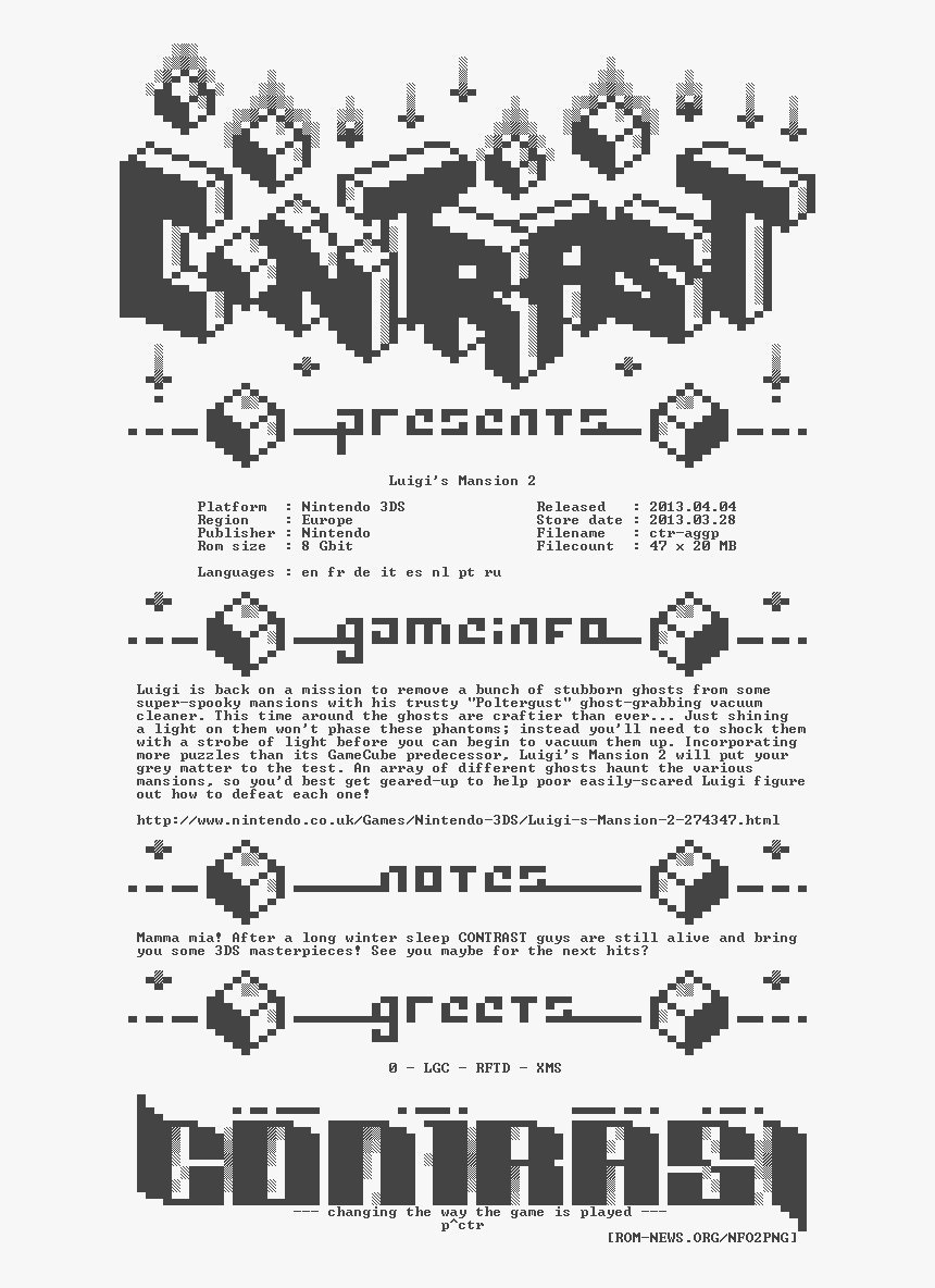 Luigis - Mansion - 2 - Eur - 3ds Contrast - Musical - Musical Keyboard, HD Png Download