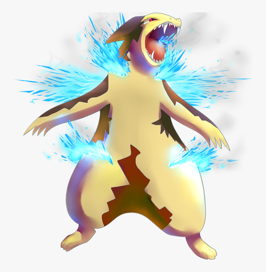 Ice Type Typhlosion, HD Png Download