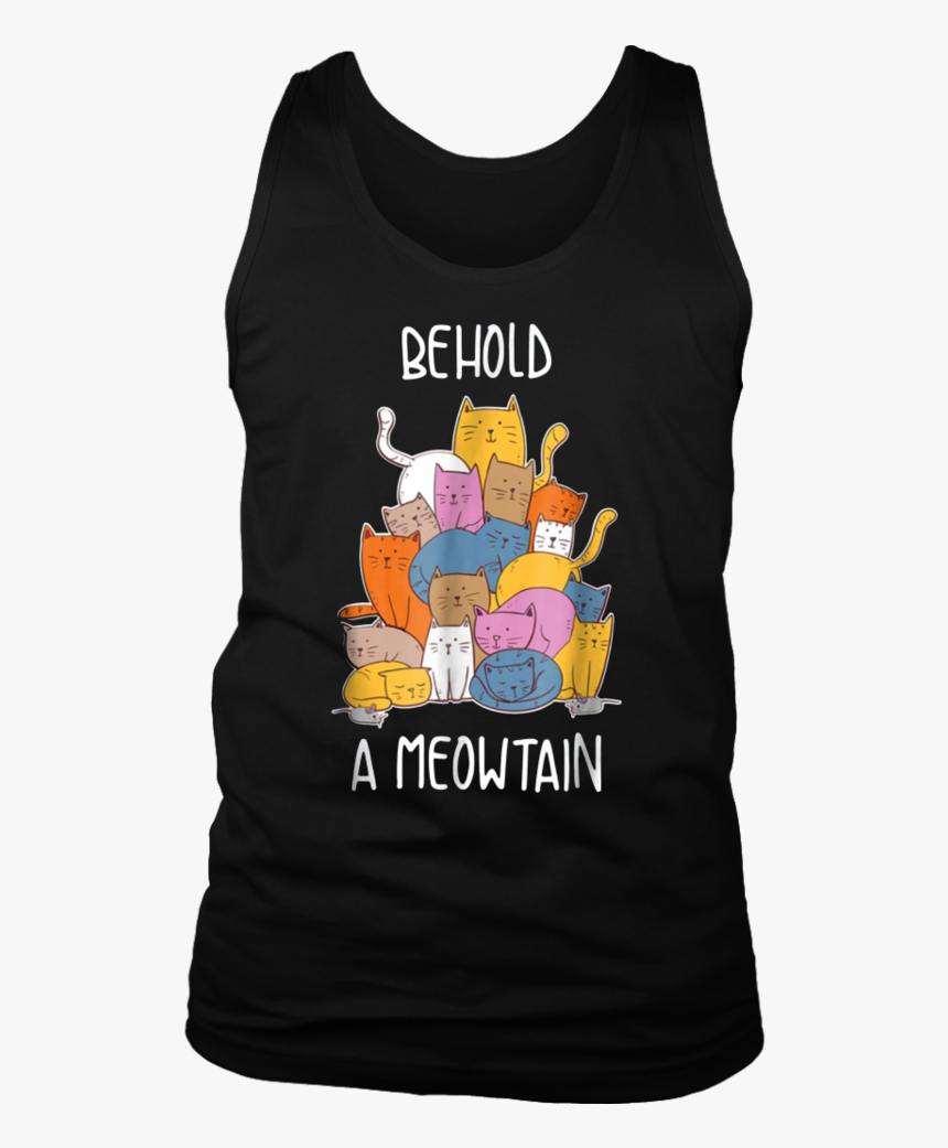 Funny Cat Behold A Meowtain T-shirt - Pink Beautiful Trauma Tour Merchandise 2019, HD Png Download