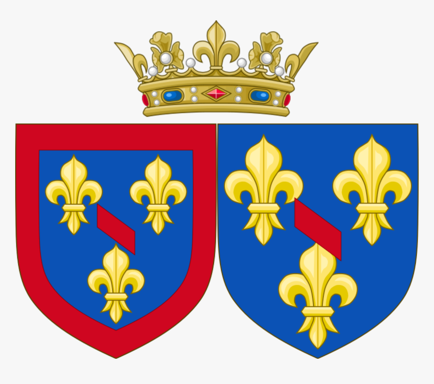 De Bourbon Coat Of Arms, HD Png Download