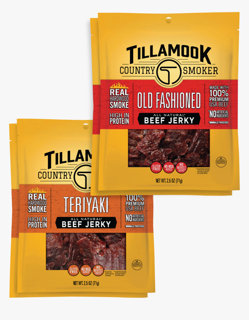 Best Seller 4-pack - Tillamook Beef Jerky Bag, HD Png Download