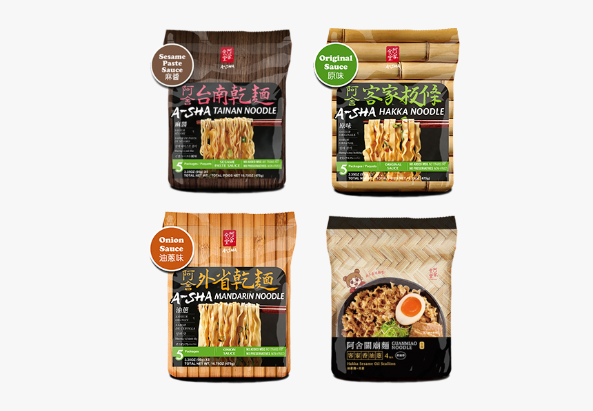 Asha Top Seller Ramen Sampler - Asha Noodles, HD Png Download