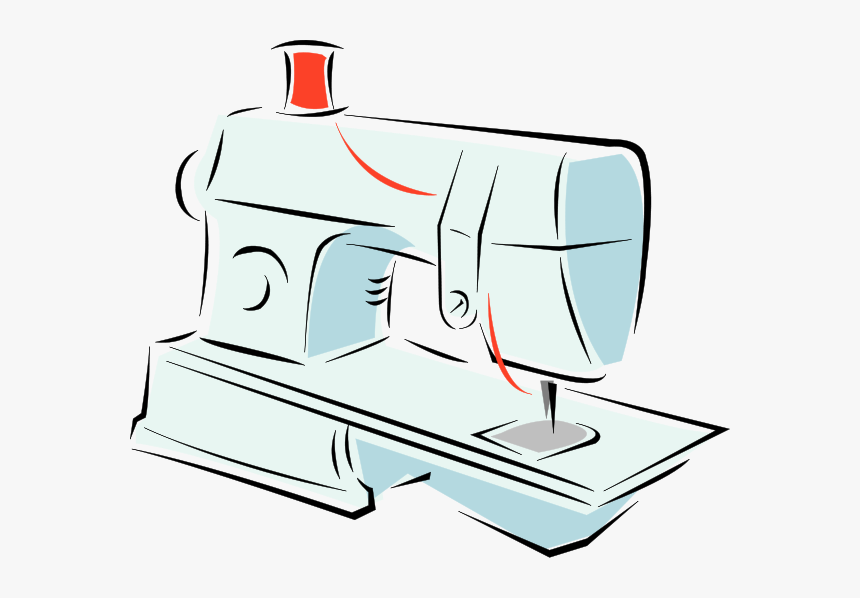 Sewing Machine 01 Png Clip Arts - Sewing Machine Clip Art, Transparent Png