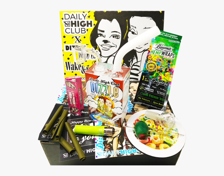 January Dizzle Puff , Png Download - Daily High Club Boxes, Transparent Png