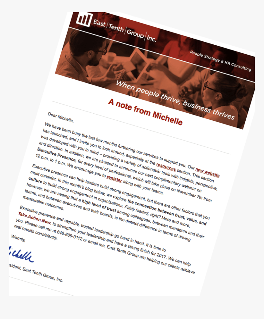 Take Action Now Newsletter - Frases Cuando Te Inunda La Tristeza, HD Png Download