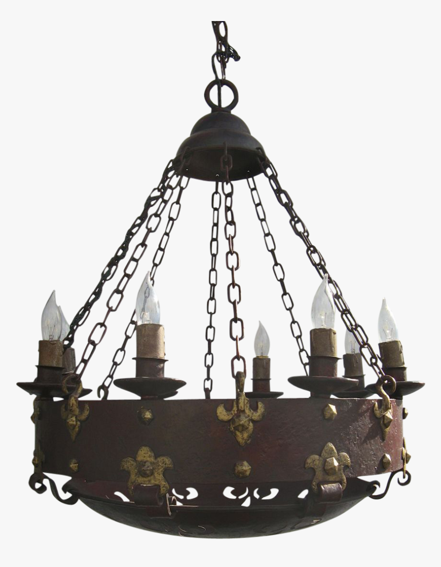 Gothic Chandelier Png - Gothic Chandelier Transparent Background, Png Download