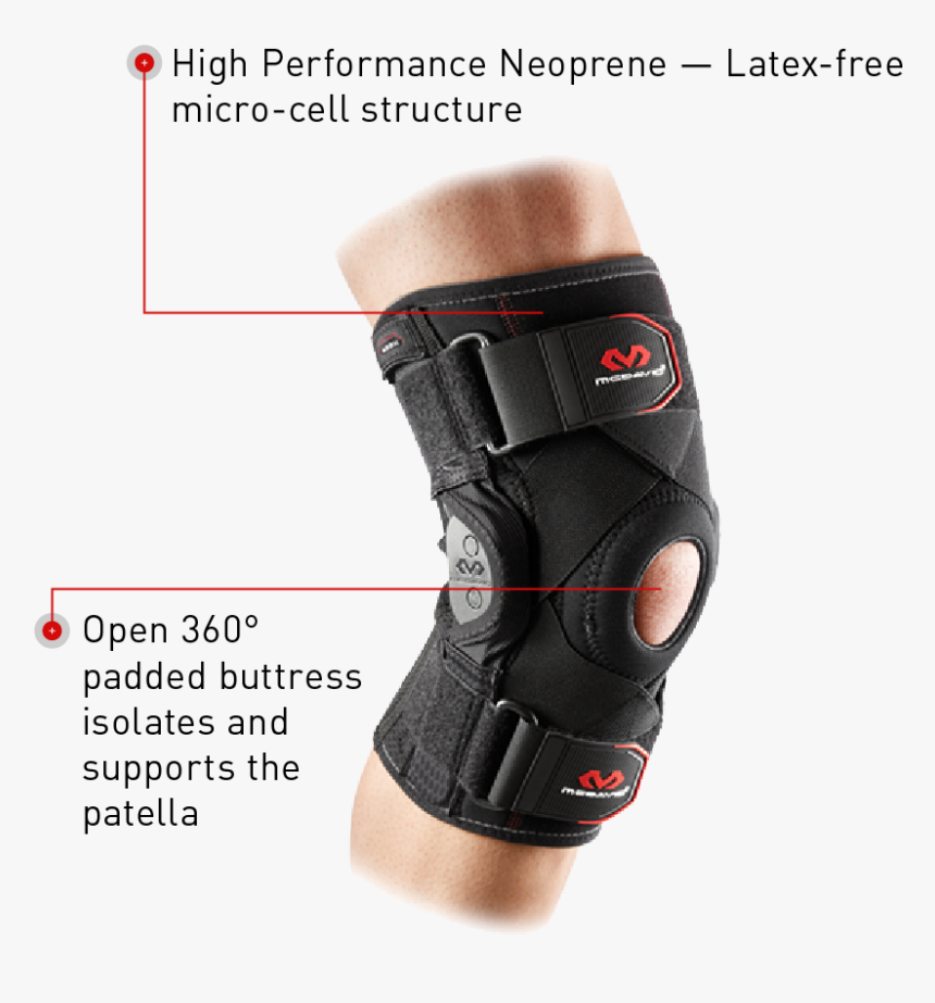 Knee Brace W/ Polycentric Hinges & Cross Straps Class Mcdavid 429x