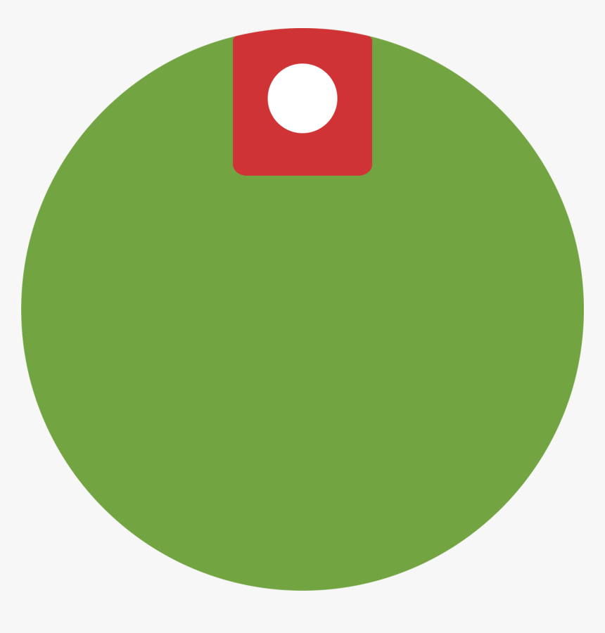 Christmas Tag Svg Cut File - Circle, HD Png Download