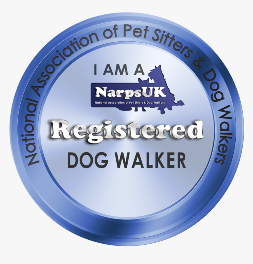 Registered Dog Walker - Narps, HD Png Download