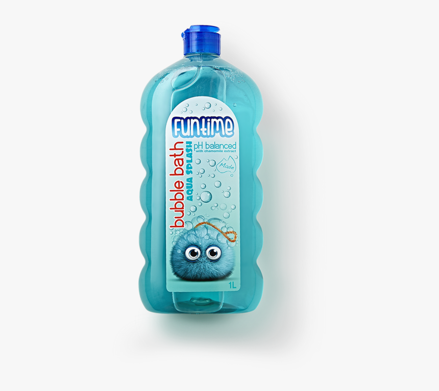 Funtime Bubble Bath Aqua Splash - Plastic Bottle, HD Png Download