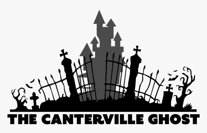 The Canterville Ghost Logo - Cemetery Gate Vector, HD Png Download