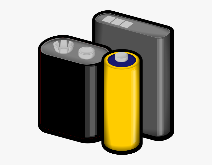 Batteries Png Clip Arts - Batteries Clip Art, Transparent Png